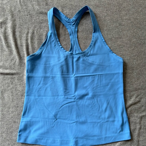 Lululemon Cool Racerback Blue Nile Tank Top - Picture 1 of 5
